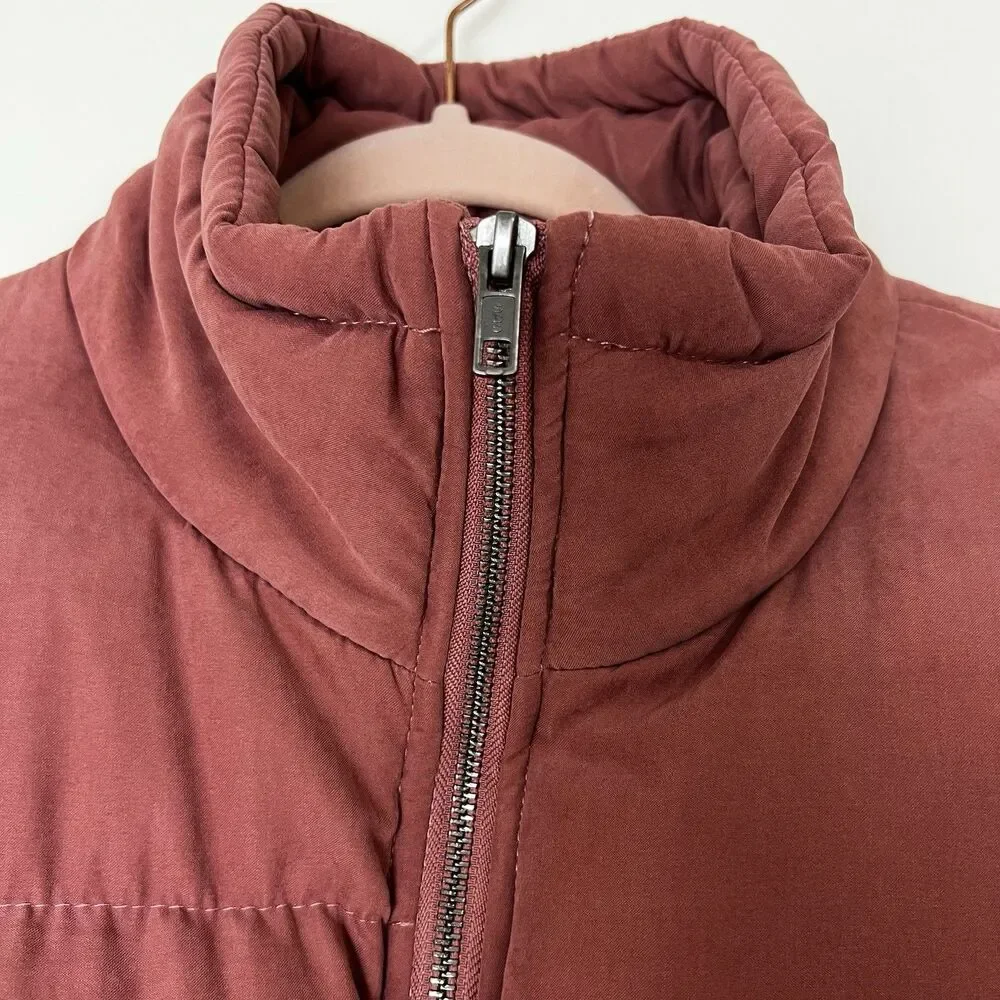 Native Youth Avery Puffer Jacket Coat Mauve Dusty Rose Women’s M - Picture 5 of 12